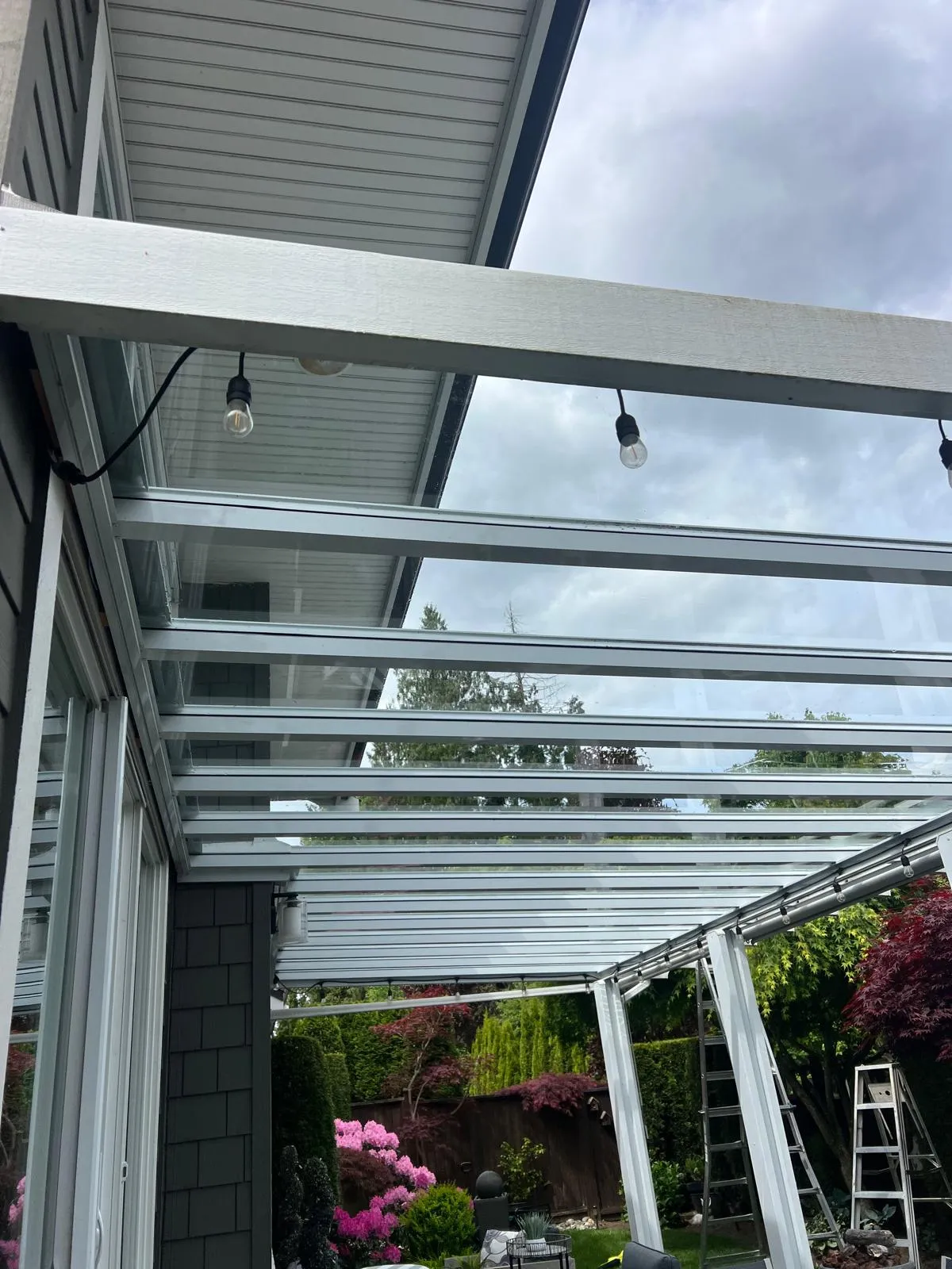 Glass Patio Cleaning